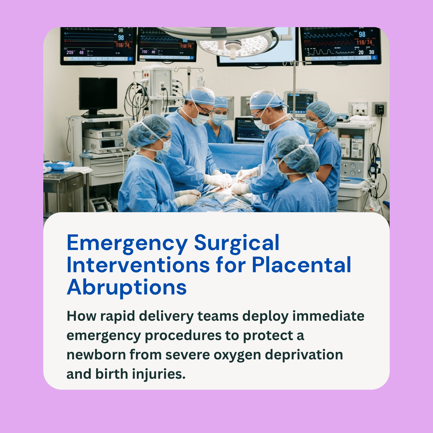 placental abruption